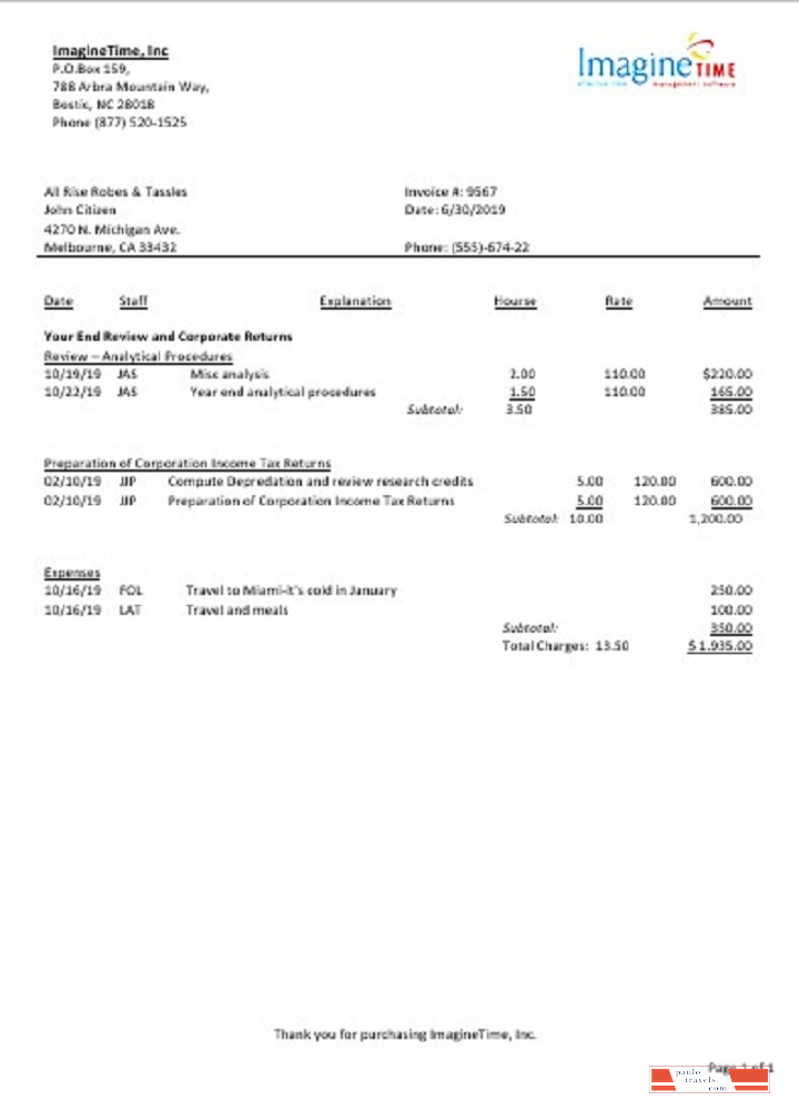 Australia Imagine Time utility bill